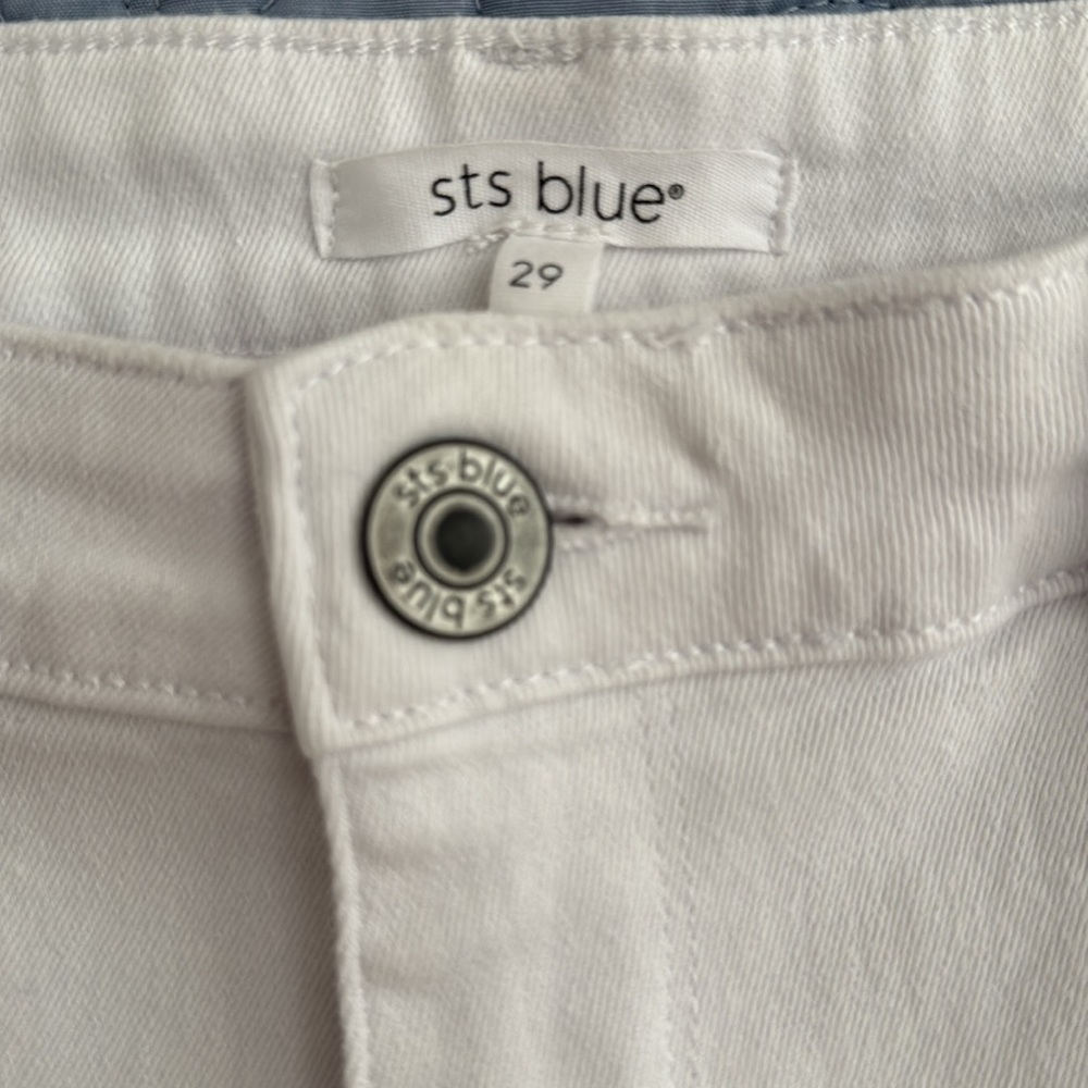 sts blue white denim shorts - Picture 4 of 6
